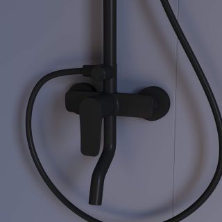 Душевая стойка RGW SP-25B 59140125-04 чёрный